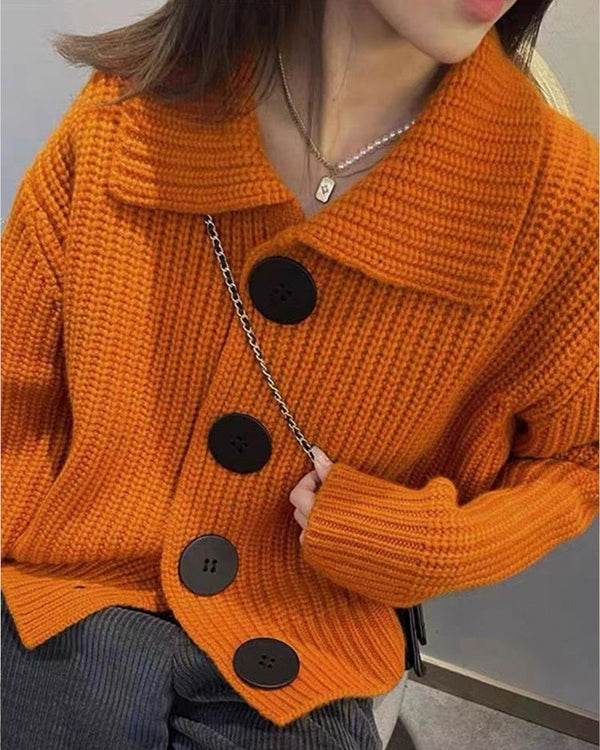 Mune | Cardigan with Large Buttons for Women