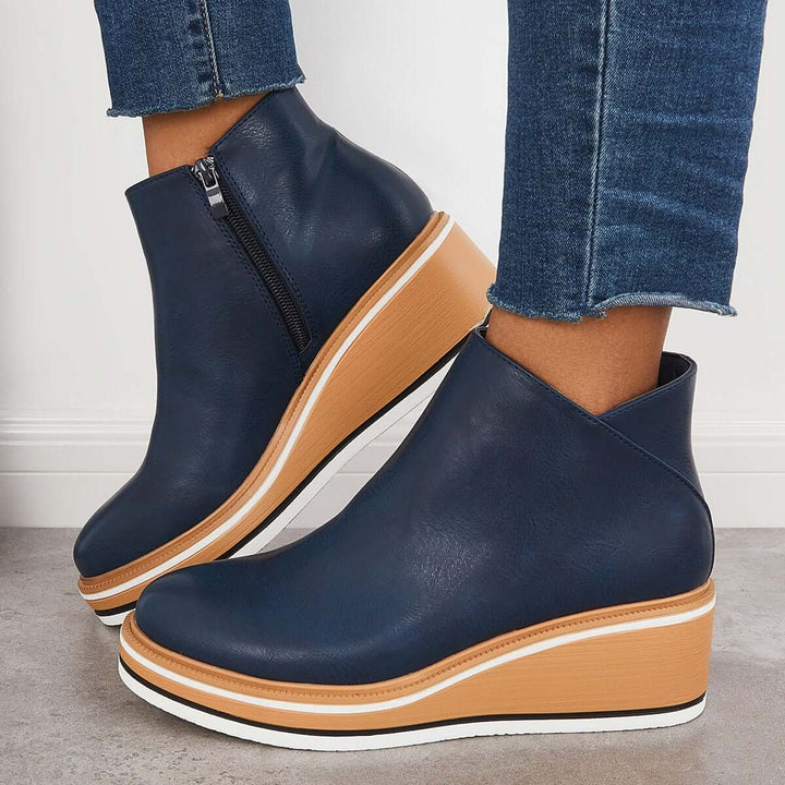 Mune Fashion | Ankle boot with side zipper