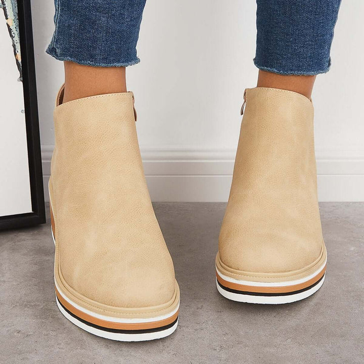 Mune Fashion | Ankle boot with side zipper