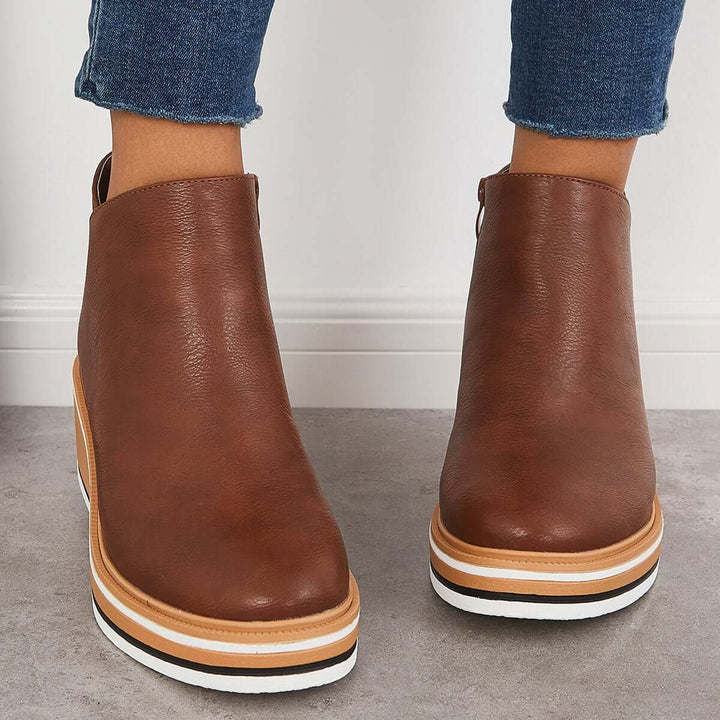 Mune Fashion | Ankle boot with side zipper