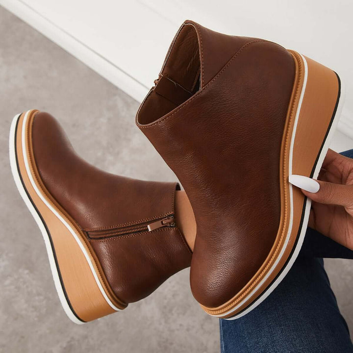 Mune Fashion | Ankle boot with side zipper