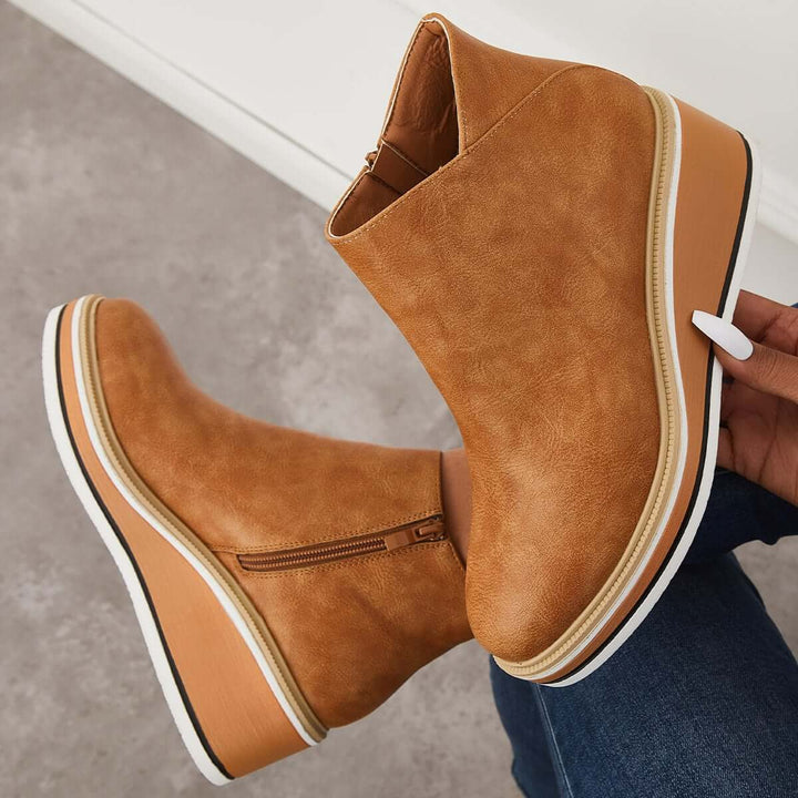 Mune Fashion | Ankle boot with side zipper