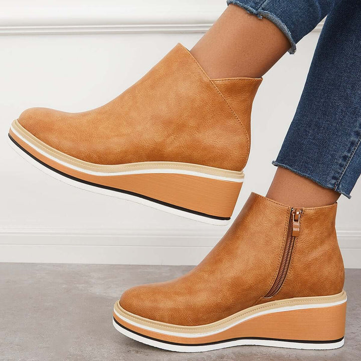 Mune Fashion | Ankle boot with side zipper