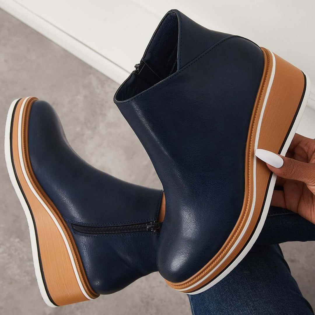 Mune Fashion | Ankle boot with side zipper