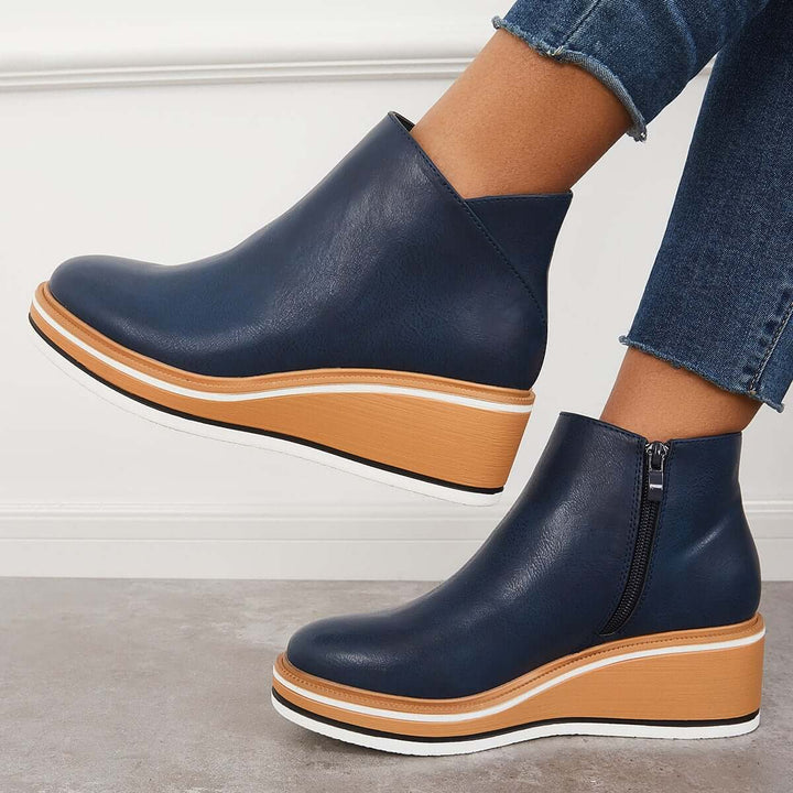 Mune Fashion | Ankle boot with side zipper