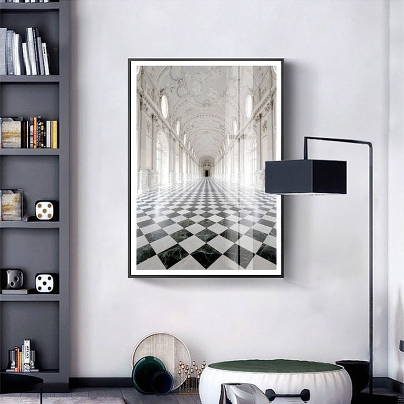 Venaria Royal Palace - Canvas Wall Art Painting