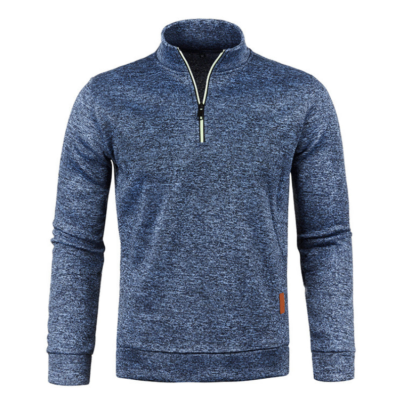 Mune | Sweater - Warm knit sweater with polo collar