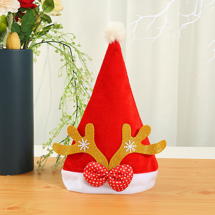 Christmas hat with reindeer ears and glitter details Kalsten