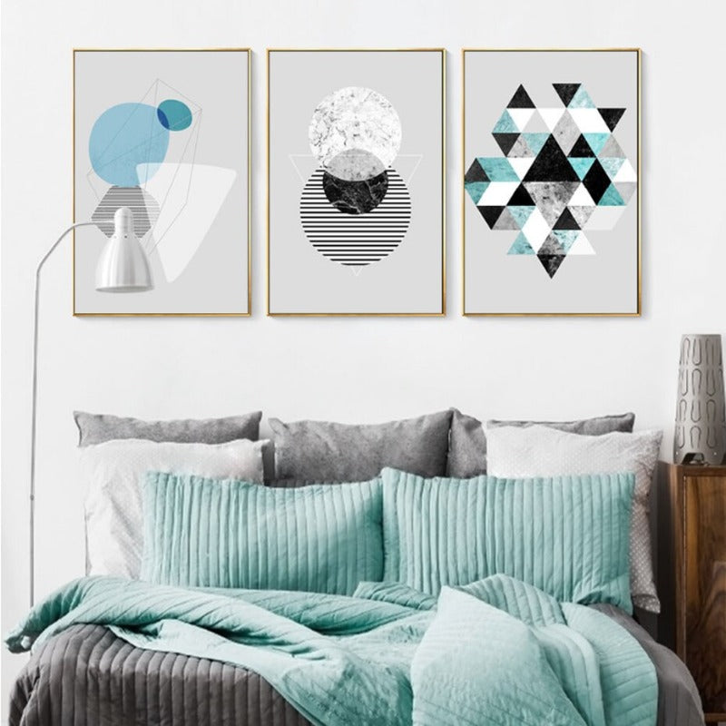 Geometric Art - Canvas Wall Art Painting