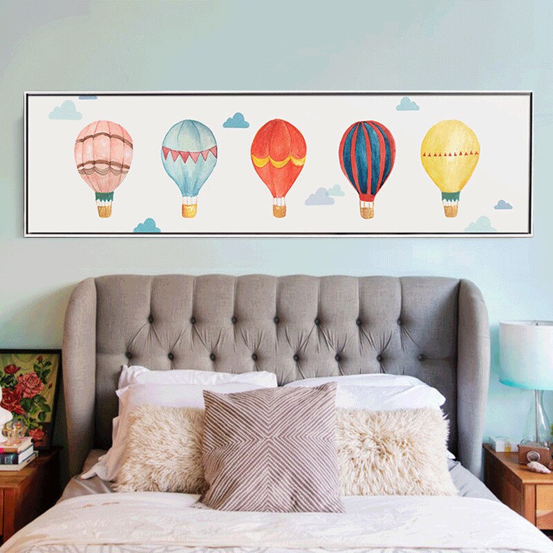 Hot Air Balloon - Canvas Wall Art Painting