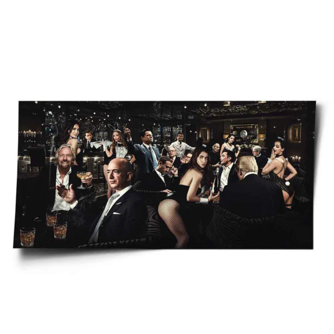 Exclusive Gathering Art Print For Modern Spaces