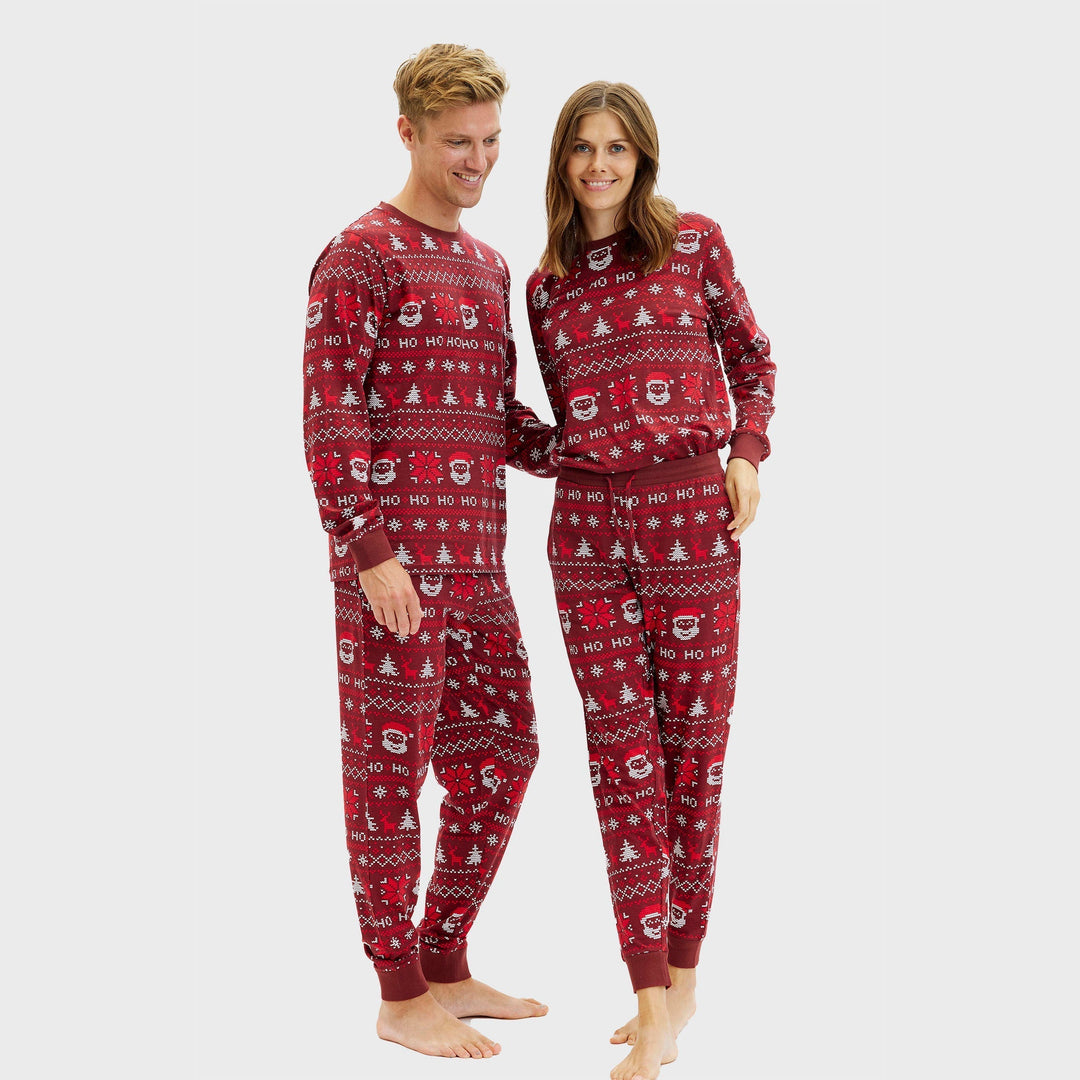 Ho Ho Ho Men's Christmas Pajamas