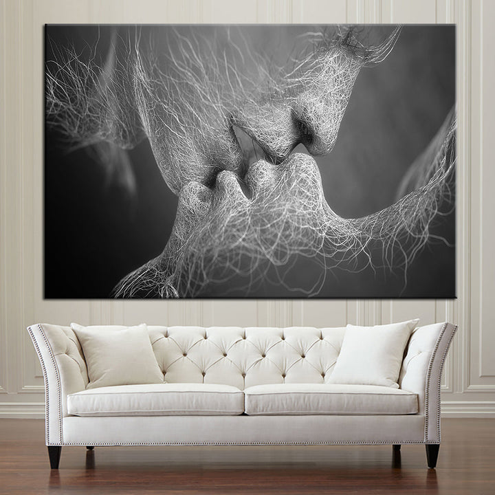 Lines Of Lovers - Canvas Wall Art Painting