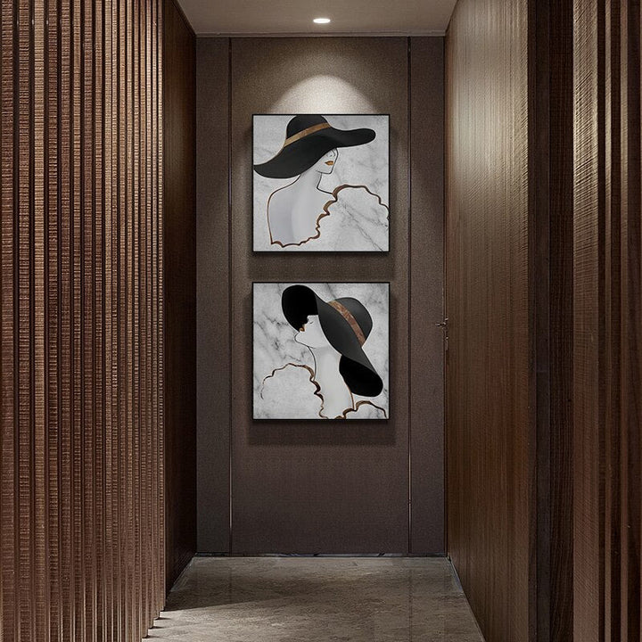 Fashionista - Canvas Wall Art Painting