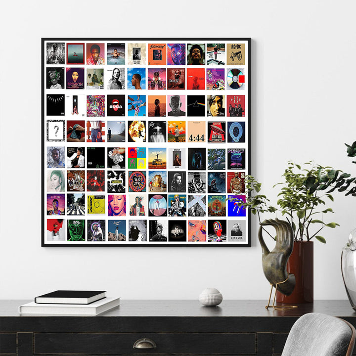 Famous Figure Exhibition Modern Posters Canvas