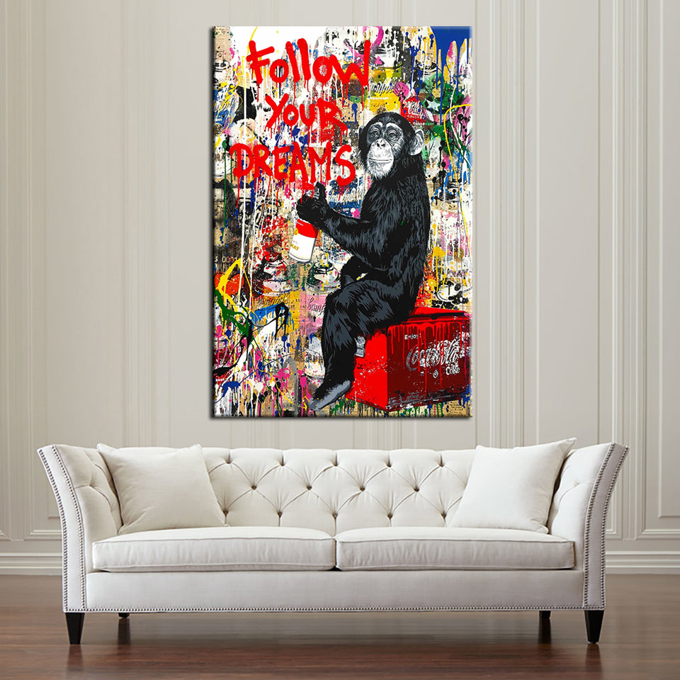 Follow Your Dreams - Canvas Wall Art Painting