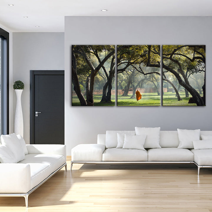 Walk The Earth 3 Piece - Canvas Wall Art Painting