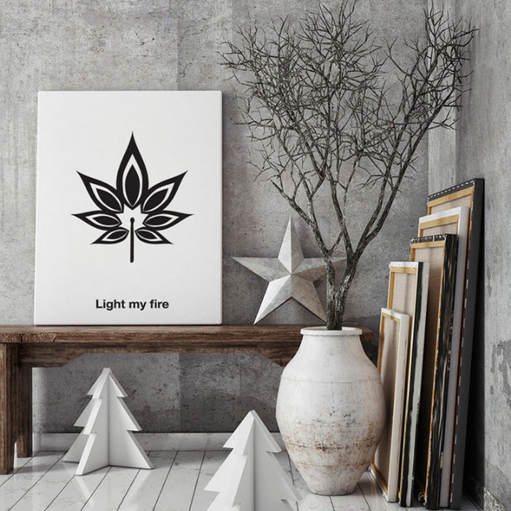 Inspiring Quote - Canvas Wall Art Painting