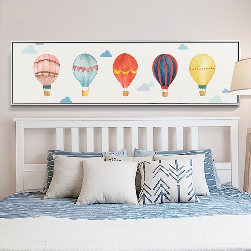 Hot Air Balloon - Canvas Wall Art Painting