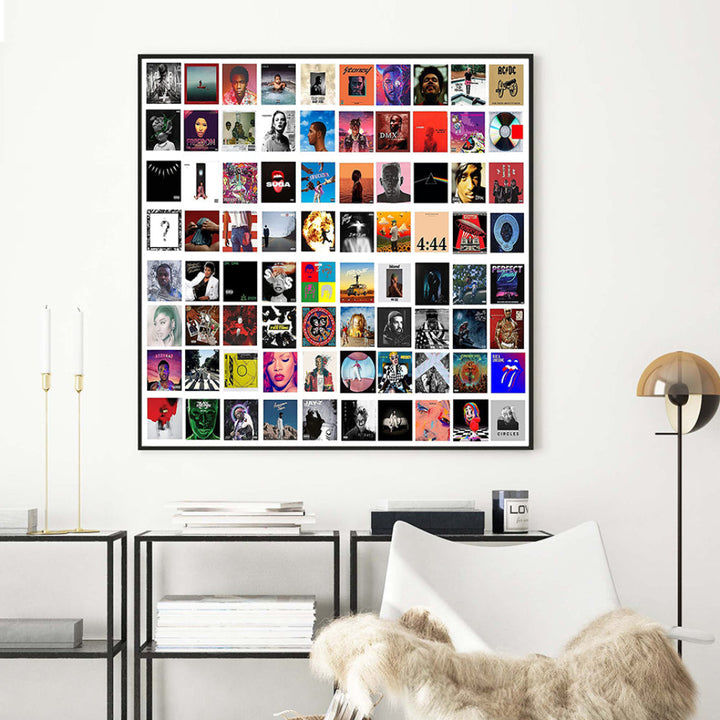 Famous Figure Exhibition Modern Posters Canvas