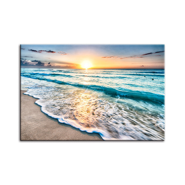 Sunny Florida Beach - Canvas Wall Art Painting