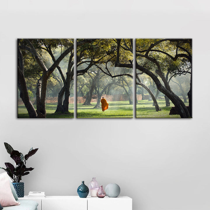 Walk The Earth 3 Piece - Canvas Wall Art Painting