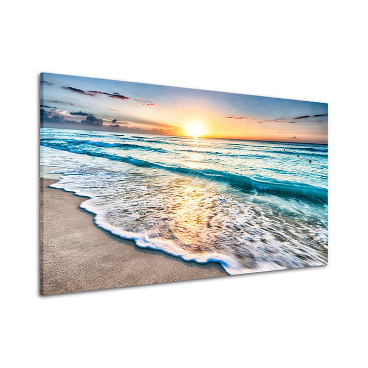 Sunny Florida Beach - Canvas Wall Art Painting