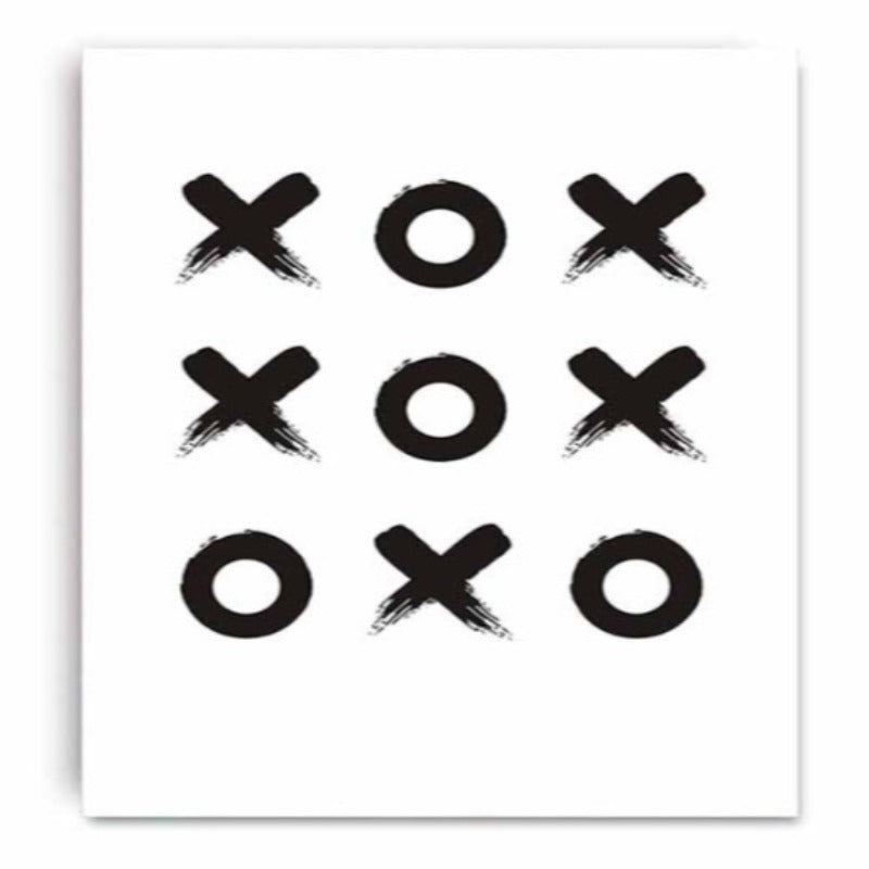 Tic Tac Toe - Canvas Wall Art Painting