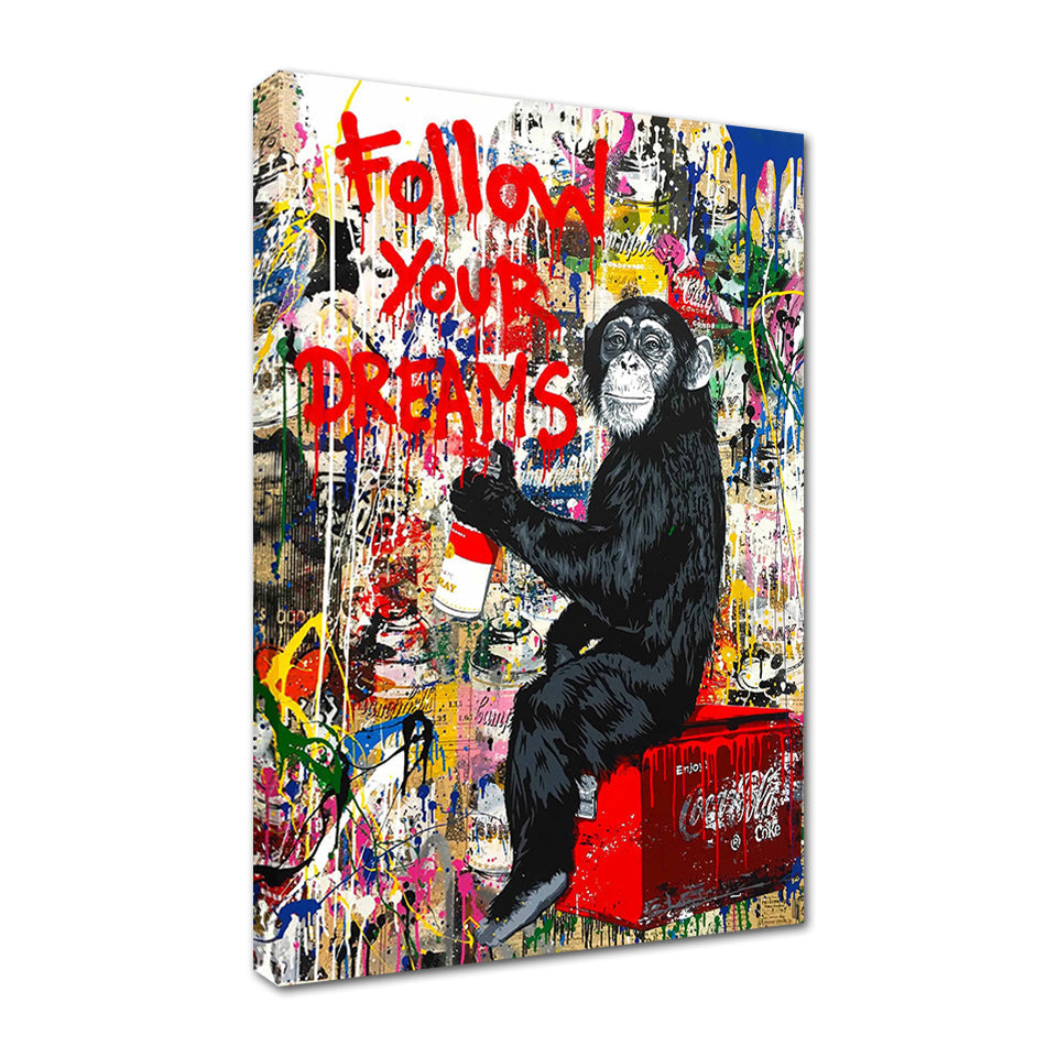 Follow Your Dreams - Canvas Wall Art Painting