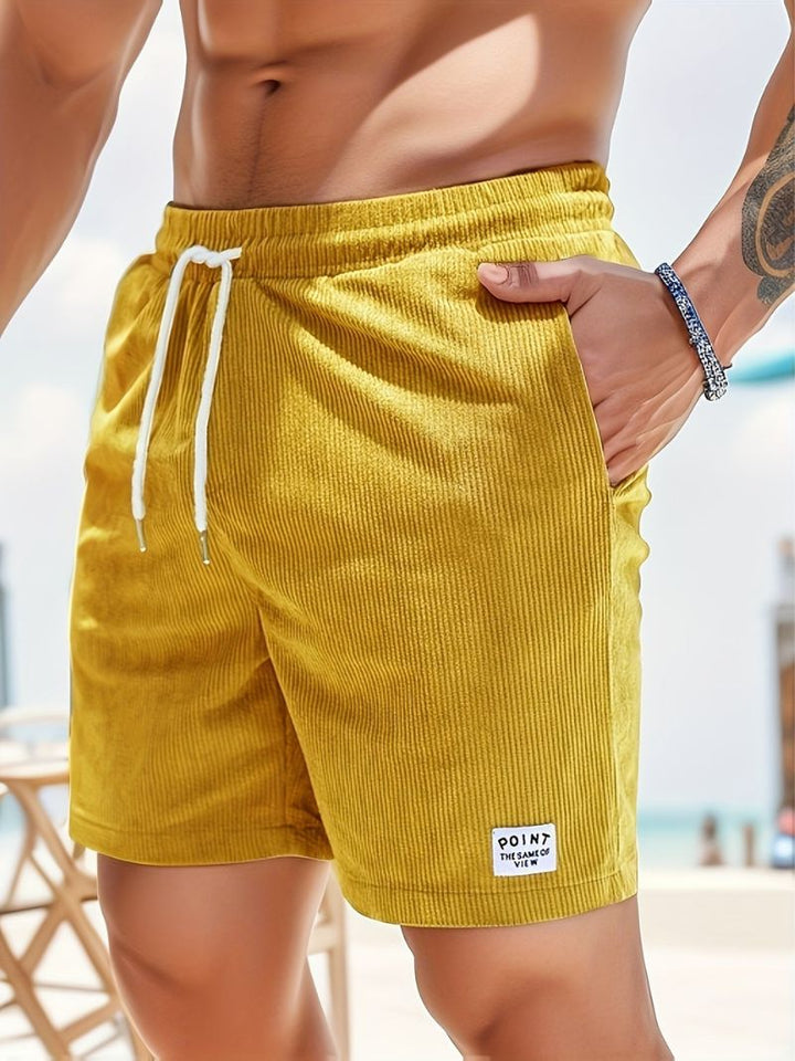 Mune Fashion | Casual Cord Men's Shorts with Drawstring