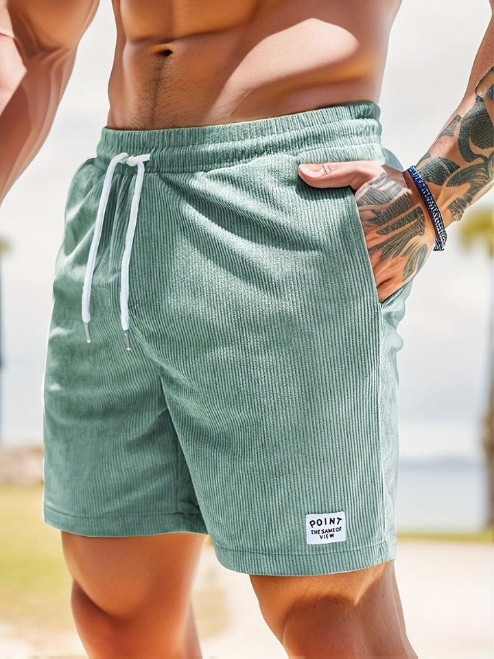 Mune Fashion | Casual Cord Men's Shorts with Drawstring