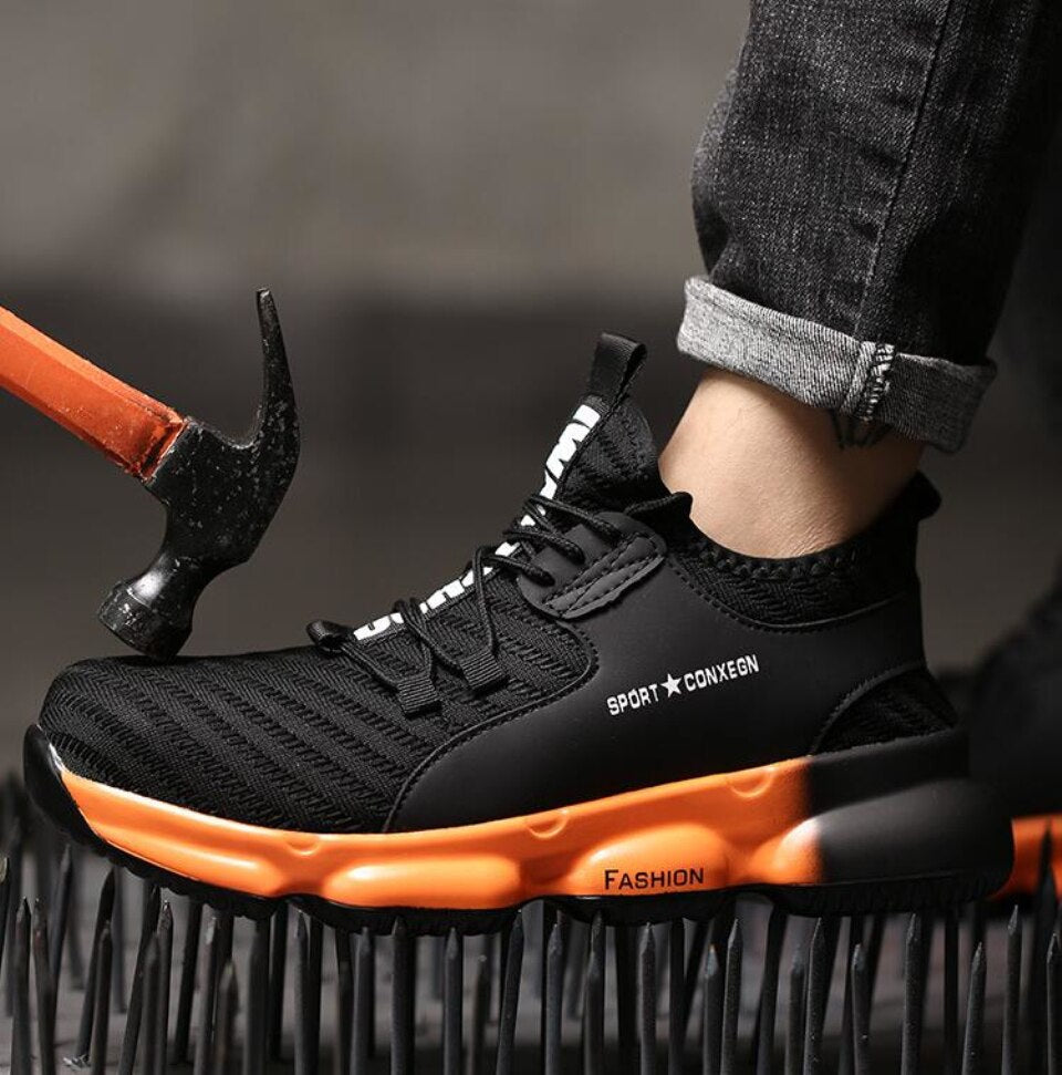 Coral Safety Shoes for Outdoor Work