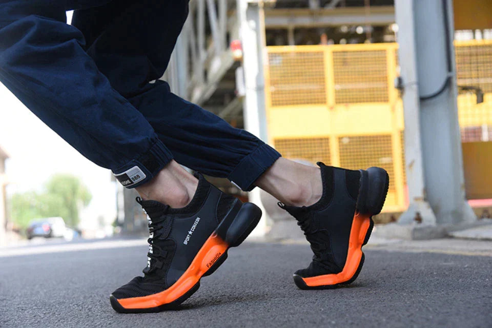 Coral Safety Shoes for Outdoor Work