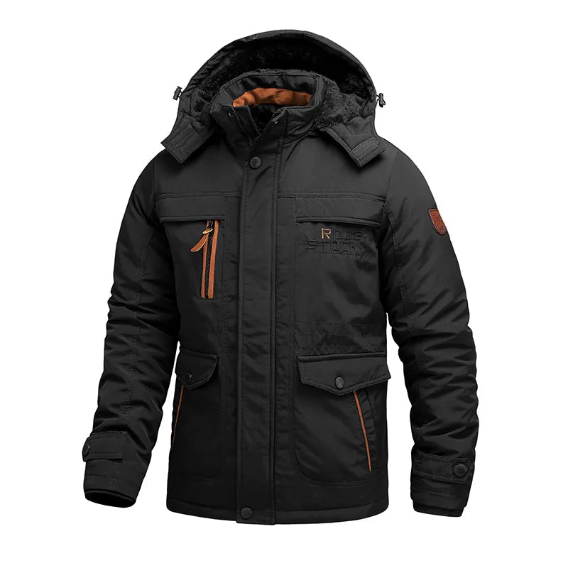 Mune | Men's waterproof winter jacket with hood & thermal lining