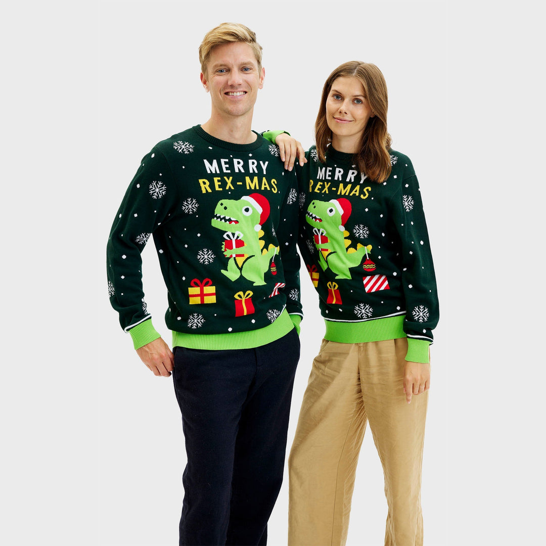Mune | Funny Dino Christmas Sweater Women