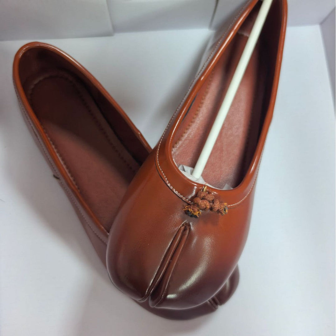 Elegant Women's Ballet Flats with Fashionable Knot Detail