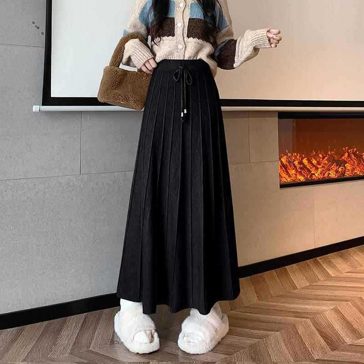 Women's Elegant and Flowing Maxi Skirt Mune Fashion