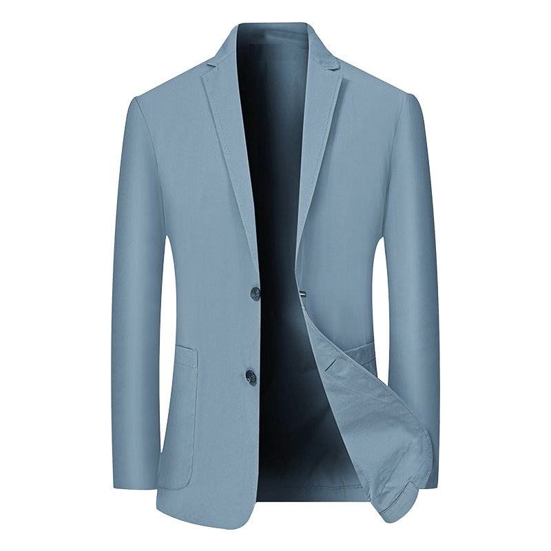 Men's travel blazer made of stretch material unstructured with patch pockets Mune Fashion