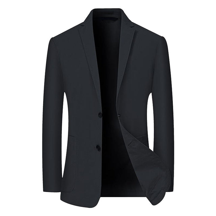 Men's travel blazer made of stretch material unstructured with patch pockets Mune Fashion