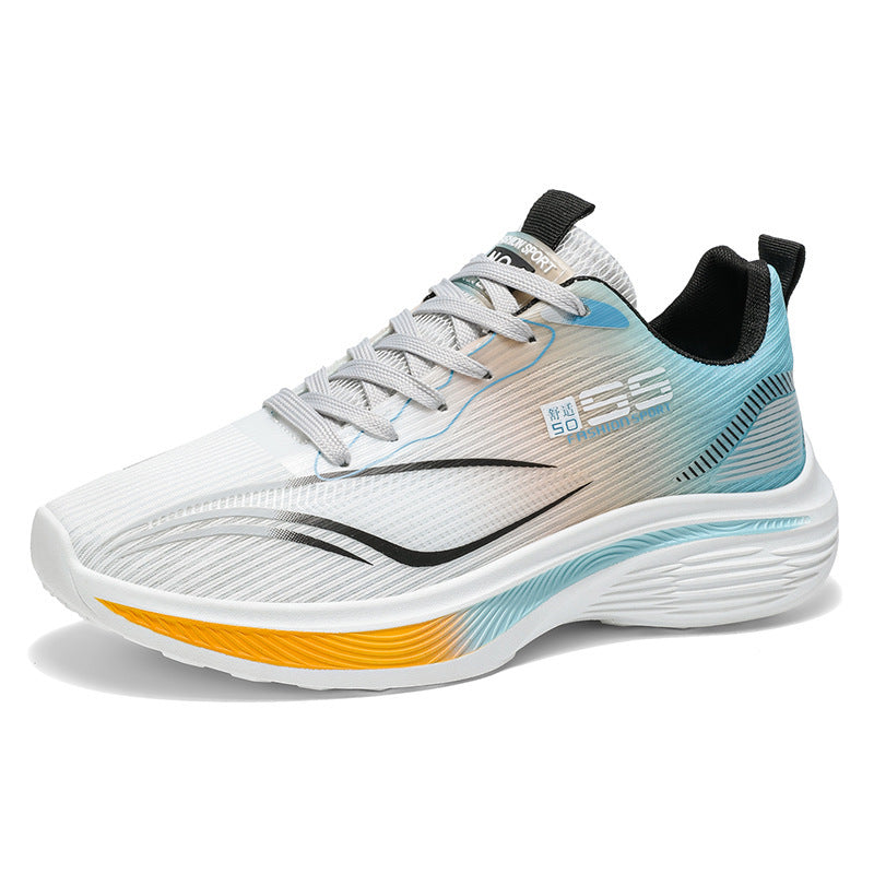 Women's High-Performance Running Shoes with Breathable Surface and Shock-Absorbing Sole