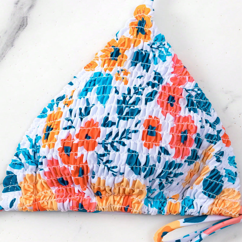 Women's triangle bikini with playful pattern Mune Fashion