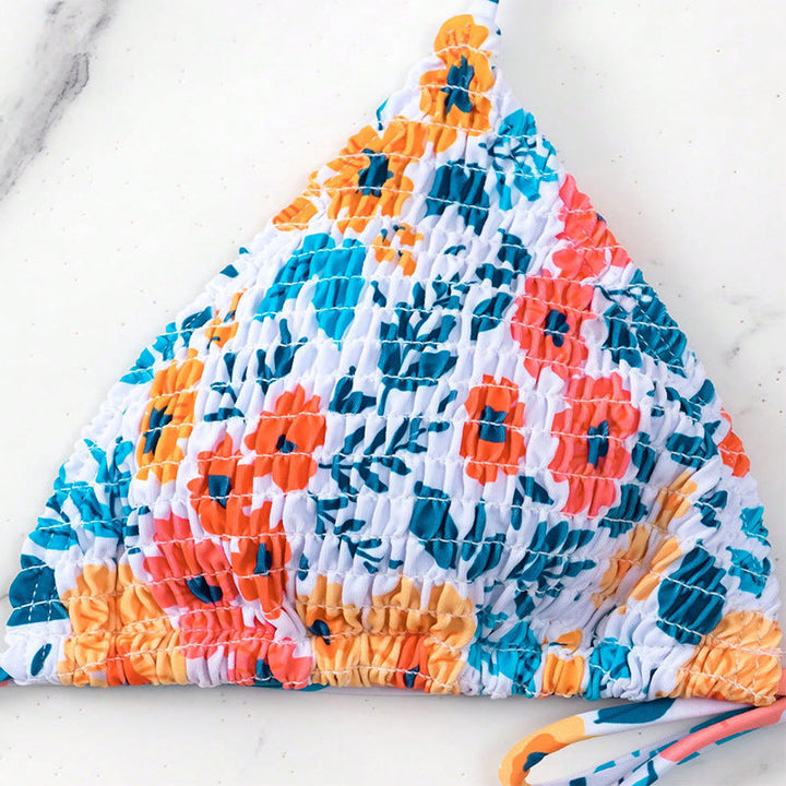 Women's triangle bikini with playful pattern Mune Fashion