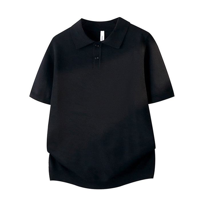 Women's Stylish Short Sleeve Polo Shirt Mune Fashion