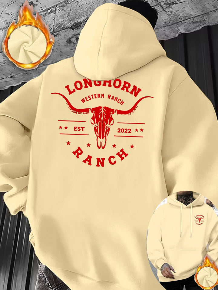 Men's Comfortable Hoodie with Distinctive Print Mune Fashion