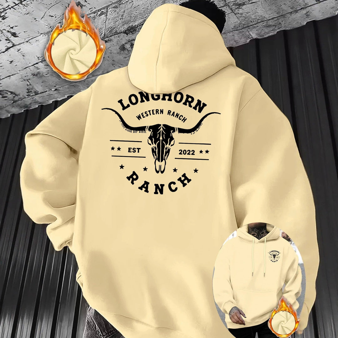 Men's Comfortable Hoodie with Distinctive Print Mune Fashion