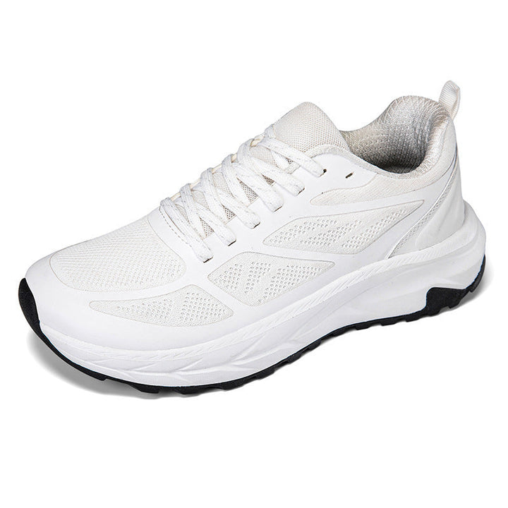 Men's cushioned running sneakers with shock-absorbing midsole and structured rubber outsole Mune Fashion