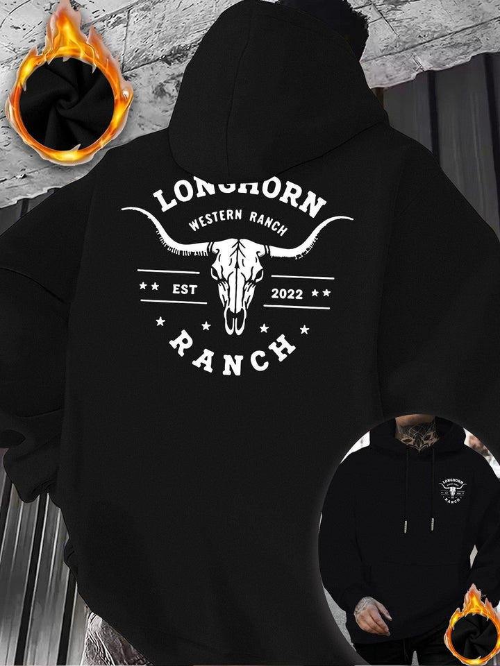 Men's Comfortable Hoodie with Distinctive Print Mune Fashion
