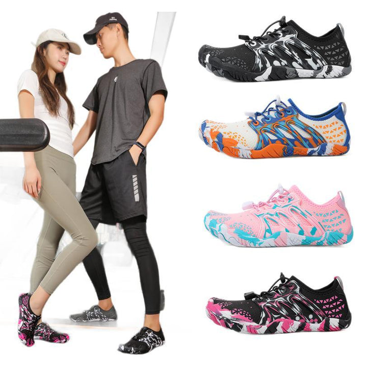 Women's Aqua Sport Shoes with Innovative Quick-Lace System and Non-Slip Sole