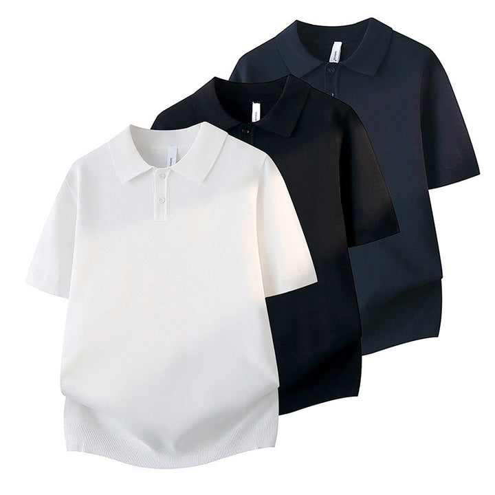 Women's Stylish Short Sleeve Polo Shirt Mune Fashion