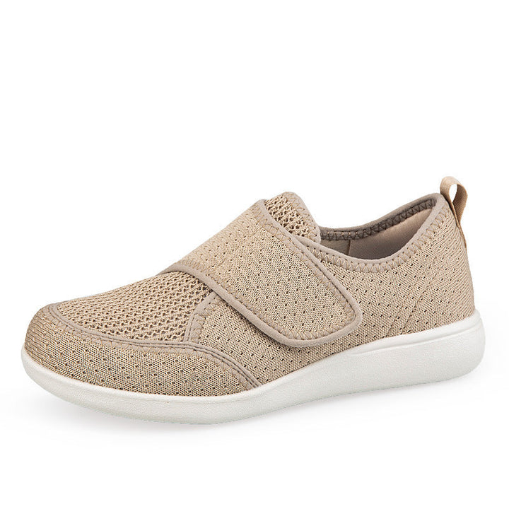 Men's orthopedic slipper with adjustable Velcro, breathable mesh and shock-absorbing foam sole Mune Fashion